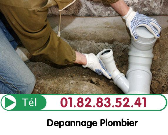 Canalisation Bouchee Asnieres sur Oise 95270